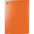 Orange Carbon Fiber Specialty Material PS5 Digital Edition Console Skin